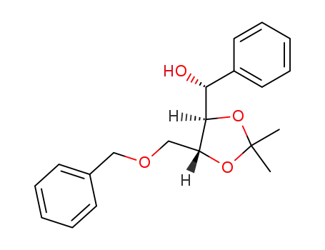 (4S)-4-hydroxy-4-phenyl-2S,3S-O-isopropylidene-butyl benzyl ether
