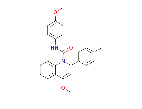 4-ethoxy-2-<i>p</i>-tolyl-2<i>H</i>-quinoline-1-carboxylic acid (4-methoxy-phenyl)-amide
