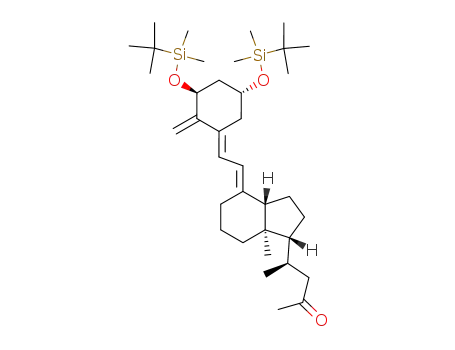 1α,3β-bis[(t-butyldimethylsilyl)oxy]-20(S)-(n-propyl-23-oxo)-9,10-secopregna-5(E),7(E),10(19)-triene
