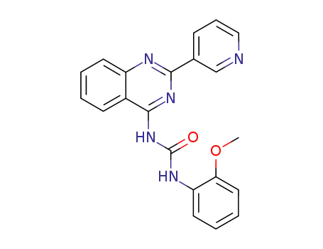 1-(2-Methoxyphenyl)-3-(2-pyridin-3-ylquinazolin-4-yl)urea