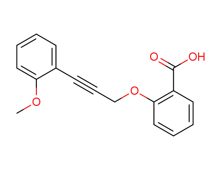 2-[3'-(o-Methoxyphenyl)prop-2'-ynyloxy]benzoic acid