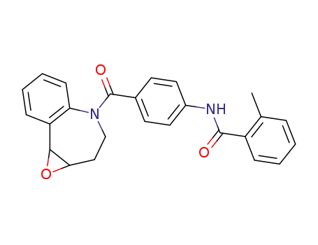 4,5-epoxy-1-[4-(2-methylbenzoylamino)benzoyl]-2,3,4,5-tetrahydro-1H-1-benzazepine