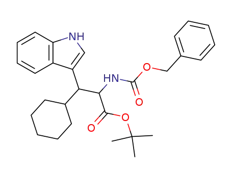 α-N-benzyloxycarbonyl-β-cyclohexyltryptophan tert-butyl ester
