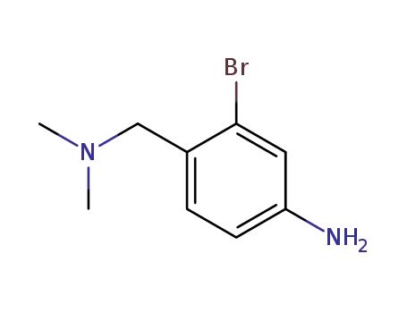 4-amino-2-bromo-N,N-dimethylbenzylamine
