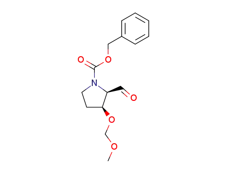 (2R,3S)-N-benzoxycarbonyl-3-methoxymethyloxypyrrolidine-2-carboxaldehyde