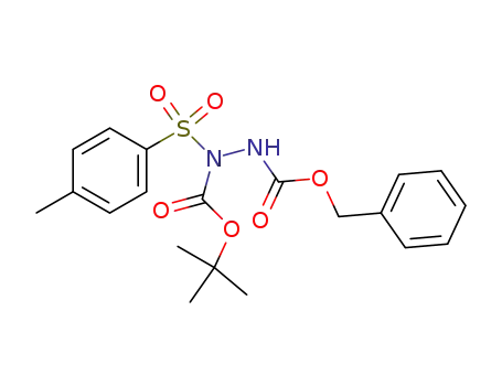 1,2-Hydrazinedicarboxylic acid, 1-[(4-methylphenyl)sulfonyl]-,
1-(1,1-dimethylethyl) 2-(phenylmethyl) ester