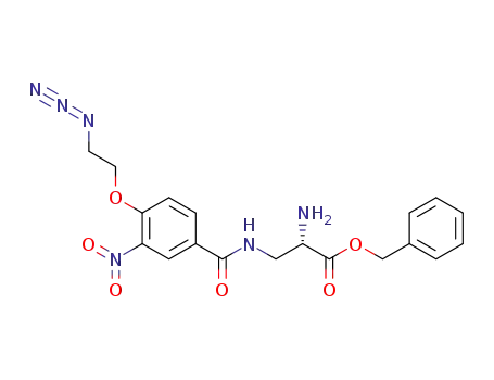 (S)-2-Amino-3-[4-(2-azido-ethoxy)-3-nitro-benzoylamino]-propionic acid benzyl ester