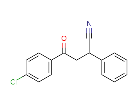 Molecular Structure of 6273-45-6 (4-(4-CHLOROPHENYL)-4-OXO-2-PHENYLBUTANENITRILE)