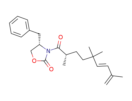 [4S,3(2S,6E)]-4-Benzyl-3-(2,5,5,8-tetramethylnona-6,8-dienoyl)-2-oxazolidinone