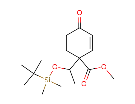 1-[1-(tert-butyldimethylsiloxy)ethyl]-1-methoxycarbonyl-2-cyclohexen-4-one