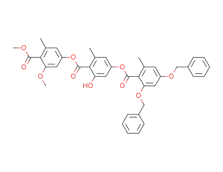 methyl 2,4-di-O-benzyl-2-O-methylgyrophorate