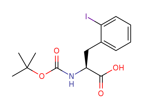(S)-2-((tert-Butoxycarbonyl)amino)-3-(2-iodophenyl)propanoic acid
