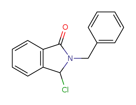 2-Benzyl-3-chloro-2,3-dihydro-(1H)-isoindol-1-one