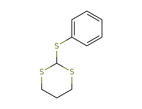 Molecular Structure of 53811-23-7 (2-(phenylsulfanyl)-1,3-dithiane)