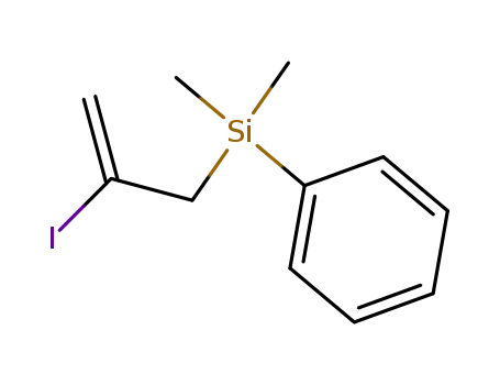 Silane, (2-iodo-2-propenyl)dimethylphenyl-