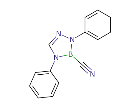 Molecular Structure of 236116-69-1 (3-cyano-3,4-dihydro-2,4-diphenyl-2H-1,2,4,3-triazaborole)