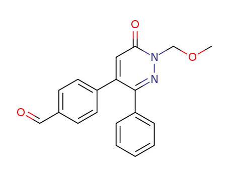4-(1-methoxymethyl-6-oxo-3-phenyl-1,6-dihydro-pyridazin-4-yl)-benzaldehyde