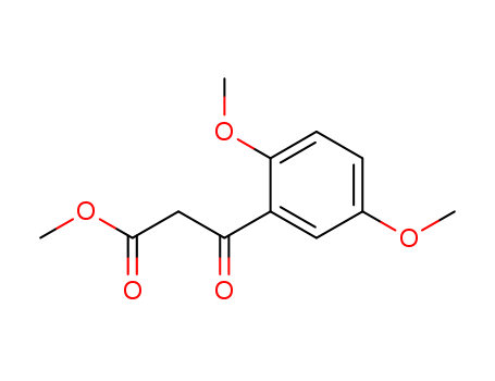 2,5-Dimethoxy-beta-oxobenzenepropanoic acid methyl ester