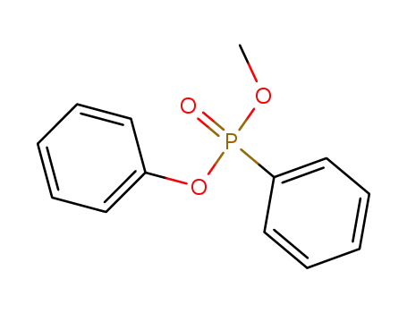 Molecular Structure of 55638-42-1 (Phenylphosphonic acid methylphenyl ester)