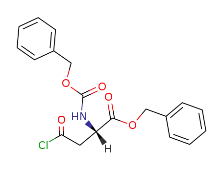 Butanoic acid, 4-chloro-4-oxo-2-[[(phenylmethoxy)carbonyl]amino]-,
phenylmethyl ester, (2S)-