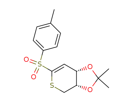 (3aS,7aS)-2,2-dimethyl-6-[(p-tolyl)sulfonyl]-3a,7a-dihydro-4H-thiopyrano[3,4-d][1,3]dioxole