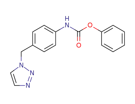 (4-[1,2,3]triazol-1-ylmethyl-phenyl)-carbamic acid phenyl ester
