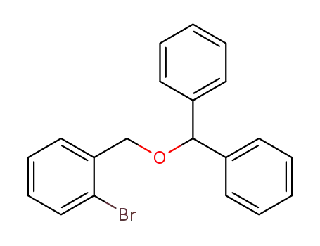 Benzene, 1-bromo-2-[(diphenylmethoxy)methyl]-
