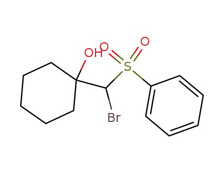 1-(Benzenesulfonyl-bromo-methyl)-cyclohexanol