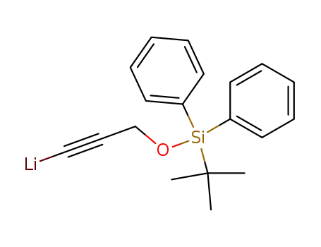 Molecular Structure of 110824-26-5 (tert-butyl(diphenyl)(2-propynyloxy)silane)