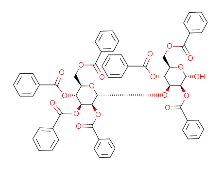 3-O-(2,3,4,6-tetra-O-benzoyl-α-D-mannopyranosyl)-2,4,6-tri-O-benzoyl-α-D-mannopyranose
