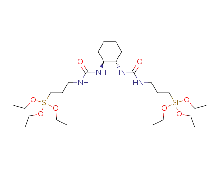 Molecular Structure of 331850-59-0 (Urea, N,N''-(1S,2S)-1,2-cyclohexanediylbis[N'-[3-(triethoxysilyl)propyl]-)