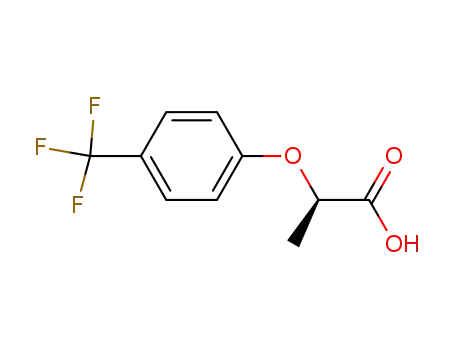 Propanoic acid, 2-[4-(trifluoromethyl)phenoxy]-, (2R)-