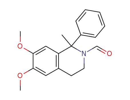 2-formyl-6,7-dimethoxy-1-methyl-1-phenyl-1,2,3,4-tetrahydroisoquinoline