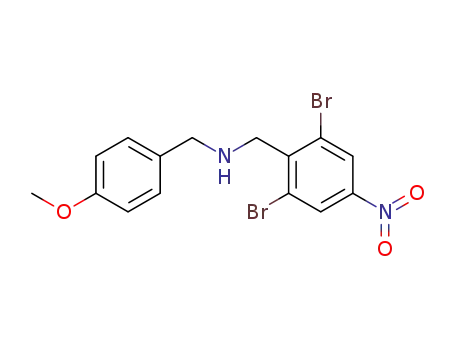 N-(2,6-dibromo-4-nitrobenzyl)-N-(4-methoxybenzyl)amine