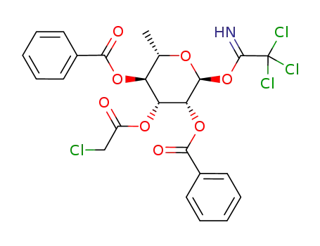 2,4-di-O-benzoyl-3-O-chloroacetyl-α-L-rhamnopyranosyl trichloroacetimidate