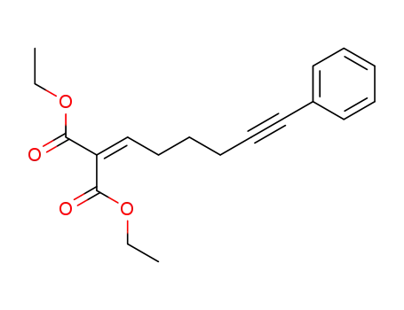 diethyl (1-phenyl-1-hexyn-6-yl)malonate