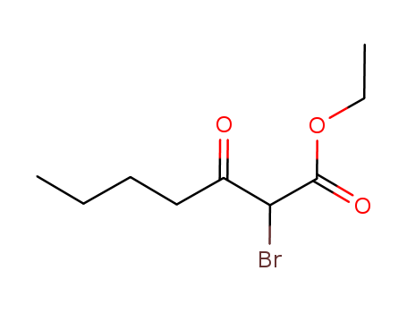 Heptanoic acid, 2-bromo-3-oxo-, ethyl ester