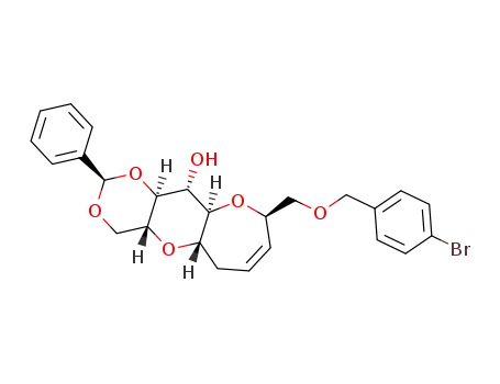 (1R,2R,3S,5R,8R,10S,12Z,14R)-14-(4-bromobenzyloxymethyl)-5-phenyl-4,6,9,15-tetraoxatricyclo[8.5.0.0<sup>3,8</sup>]pentadec-12-en-2-ol