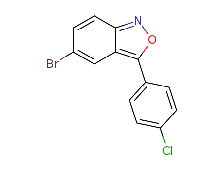 2,1-Benzisoxazole, 5-bromo-3-(4-chlorophenyl)-
