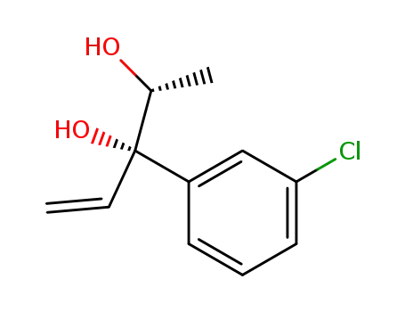 4-Pentene-2,3-diol, 3-(3-chlorophenyl)-, (2R,3S)-