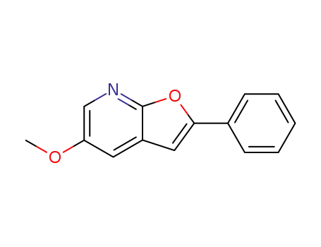 5-Methoxy-2-phenylfuro[2,3-b]pyridine
