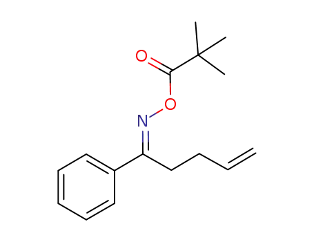 (E)-1-phenylpent-4-en-1-one O-pivaloyloxime