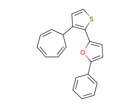 Furan, 2-[3-(2,4,6-cycloheptatrien-1-yl)-2-thienyl]-5-phenyl-