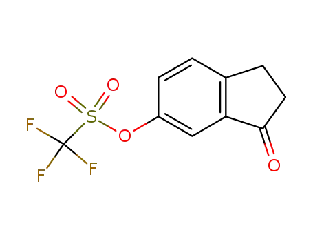 Methanesulfonic acid, trifluoro-, 2,3-dihydro-3-oxo-1H-inden-5-yl ester