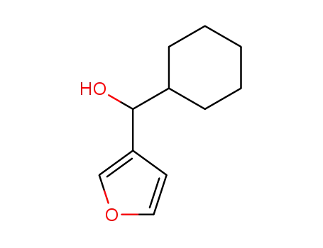 Molecular Structure of 36646-66-9 (α-Cyclohexyl-3-furanmethanol)