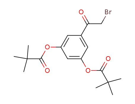 Molecular Structure of 52223-86-6 (2-BROMO-3',5'-DIPIVALOXYACETOPHENONE)
