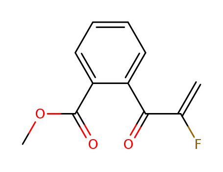벤조산, 2-(2-플루오로-1-옥소-2-프로페닐)-, 메틸 에스테르(9CI)