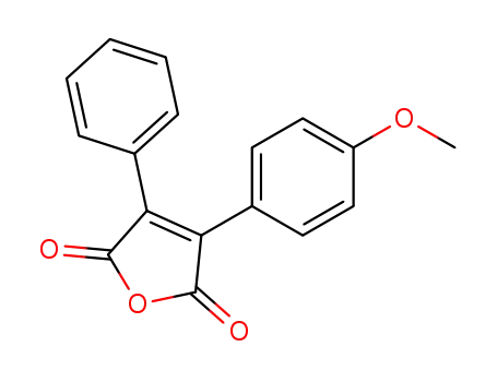 Phenyl-(p-methoxyphenyl)-maleinsaeureanhydrid