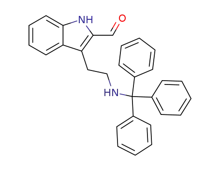 3-[2-(tritylamino)ethyl]-1H-indole-2-carbaldehyde