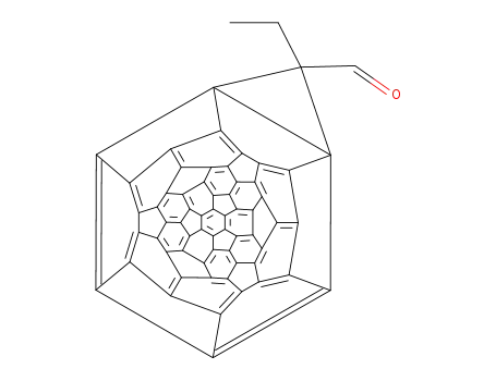 Molecular Structure of 367926-62-3 (2,2-[60]fullerenobutanal)
